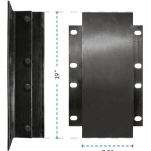 Tope de andén laminado Steel Face ángulo-ángulo