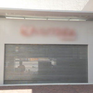 Cortinas enrollables para aplicaciones comerciales (plazas, fastfood, centros comerciales,etc)